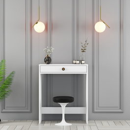 Hanah Home Lizbon Mesa de Maquillaje Blanca